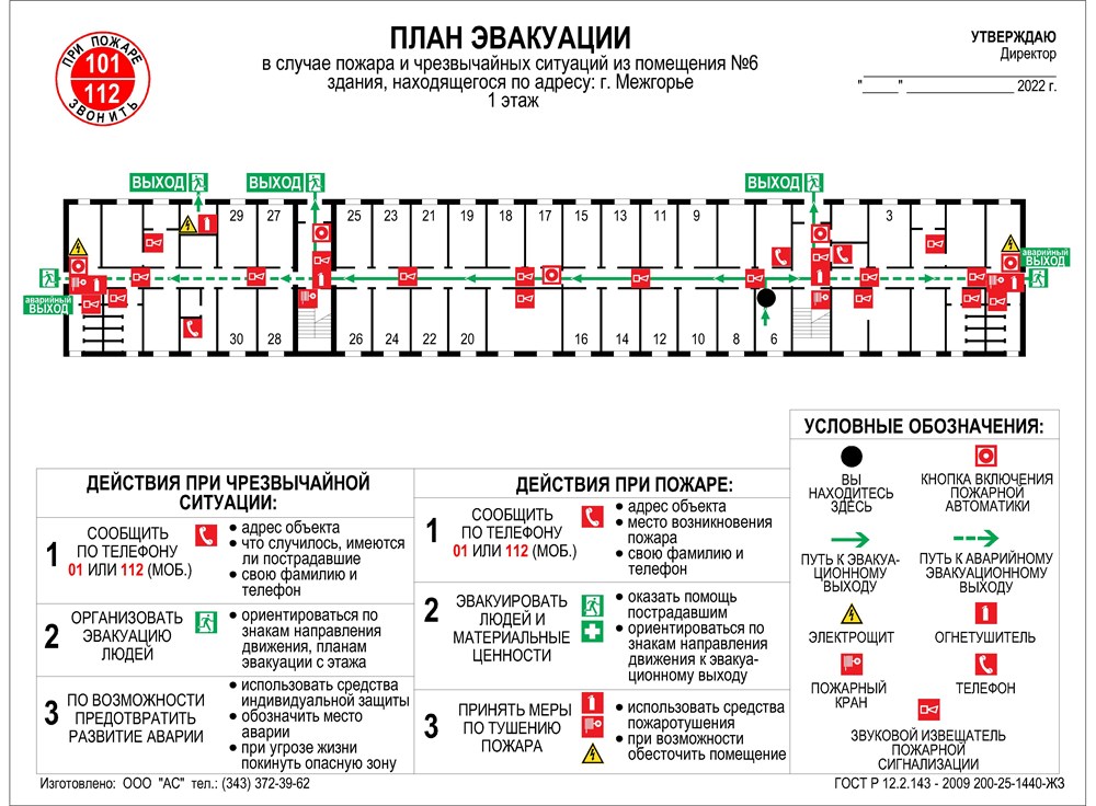 Гост план действий организаций